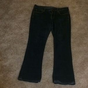 American eagle skinny kick jeans size 12 short